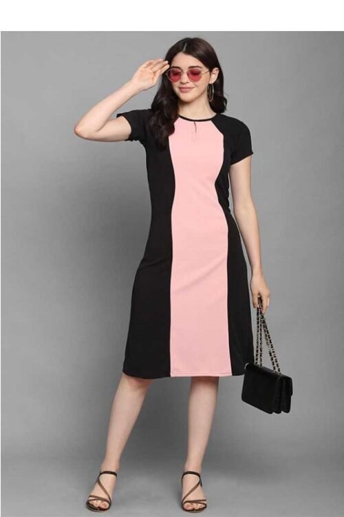 PURVJA Women A-line Multicolor Dress