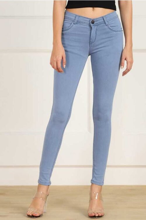 Slim Women Grey Jeans